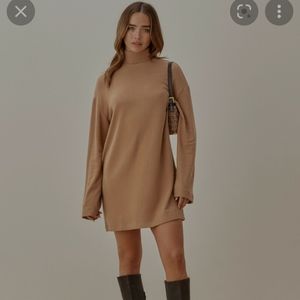 Reformation Aspen Dress in Butterscotch size S, NWT